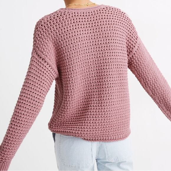 Madewell Open-Stitch Austen Pullover Sweater Size XXS - Picture 2 of 7